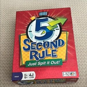 “Patch- 5 Second Rule card game”
